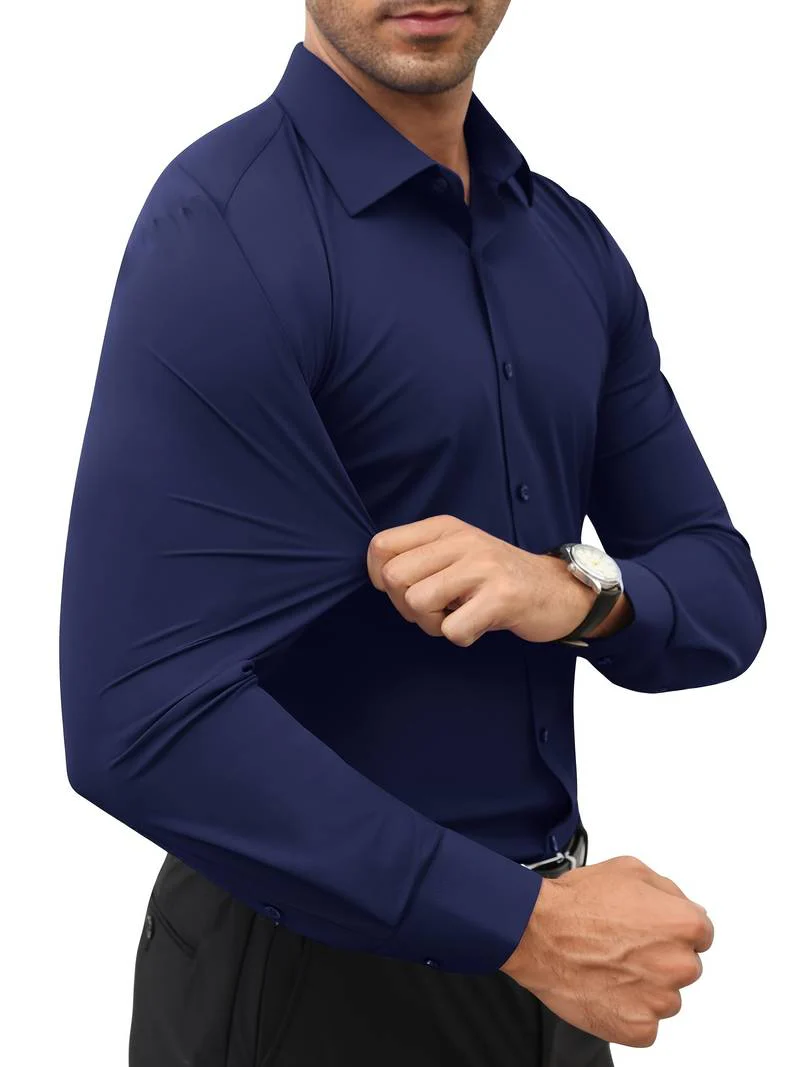 Duncan® | Long-Sleeved Shirt With Buttons For Men - Image 34