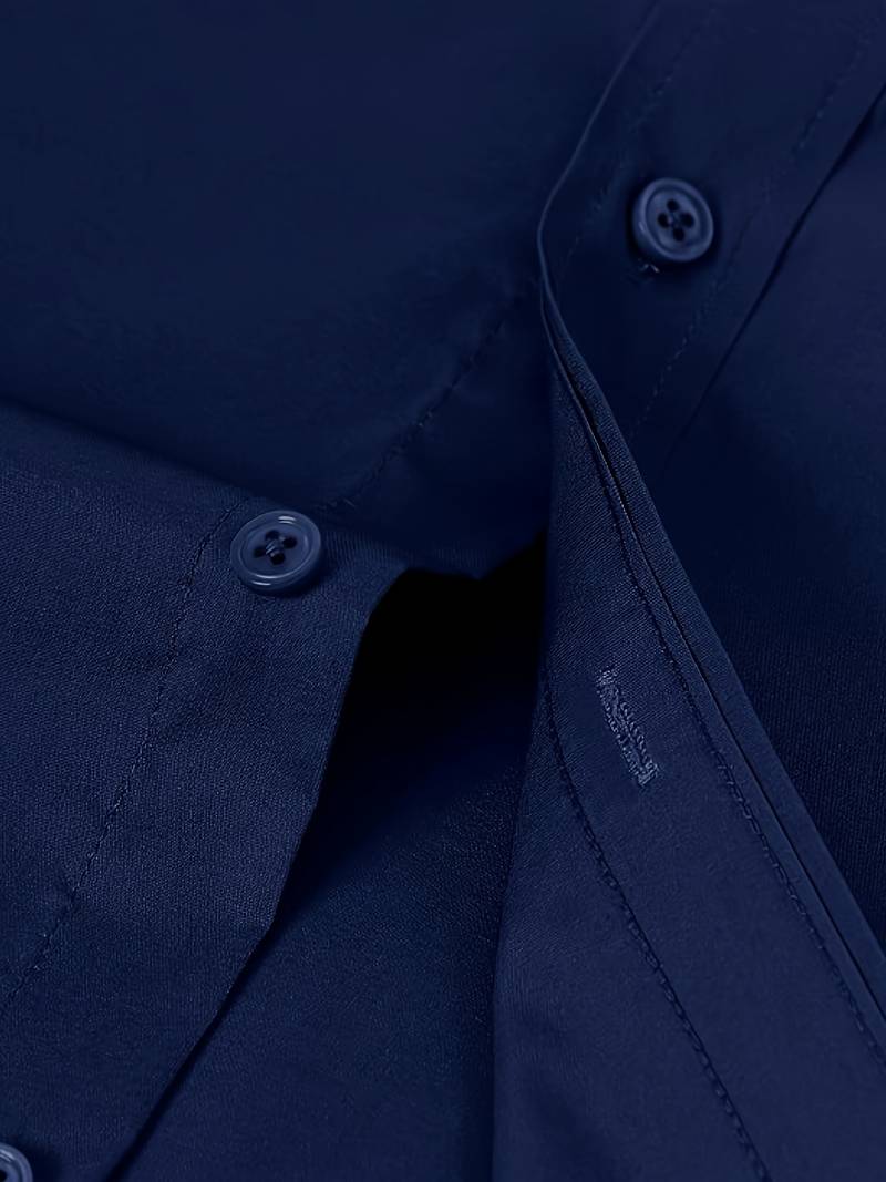 Duncan® | Long-Sleeved Shirt With Buttons For Men - Image 35
