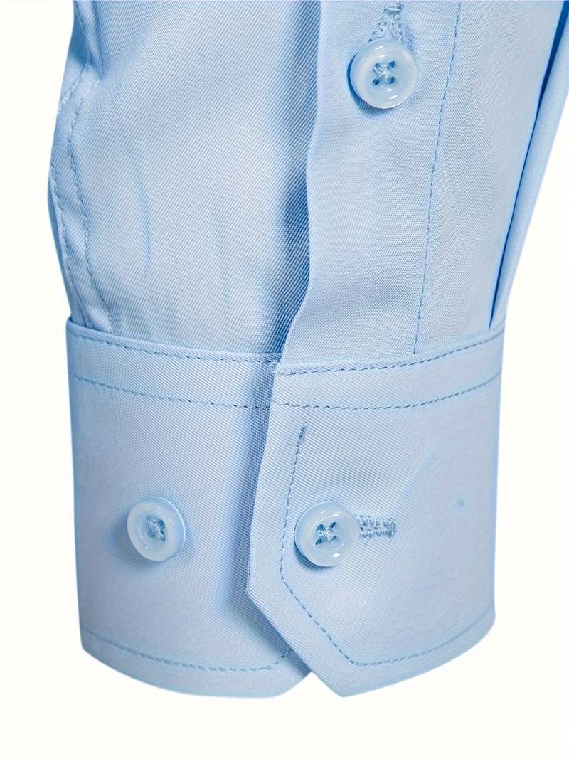 Duncan® | Long-Sleeved Shirt With Buttons For Men - Image 39