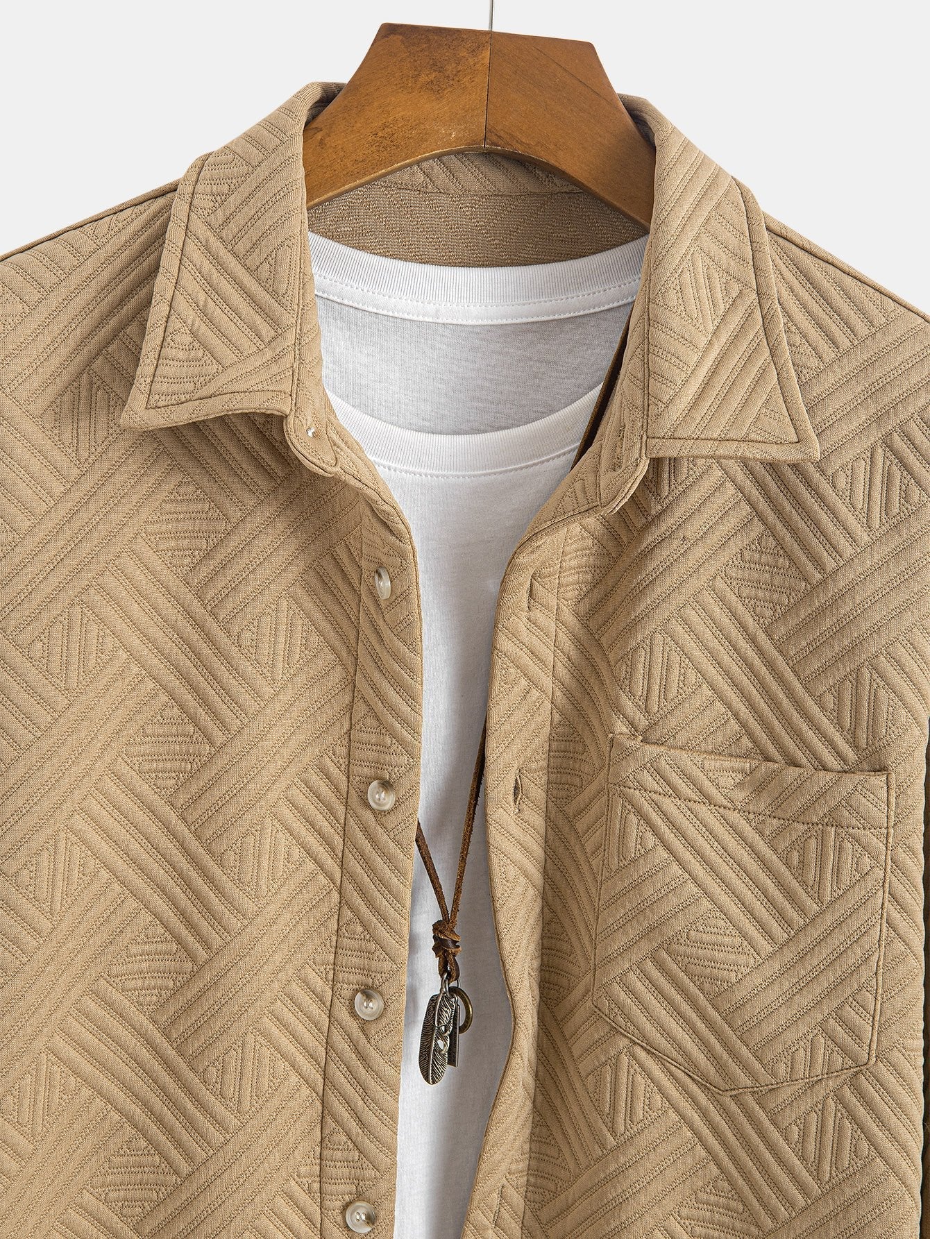 Dylan® | Striped Jacquard Shirt With Buttons - Image 5