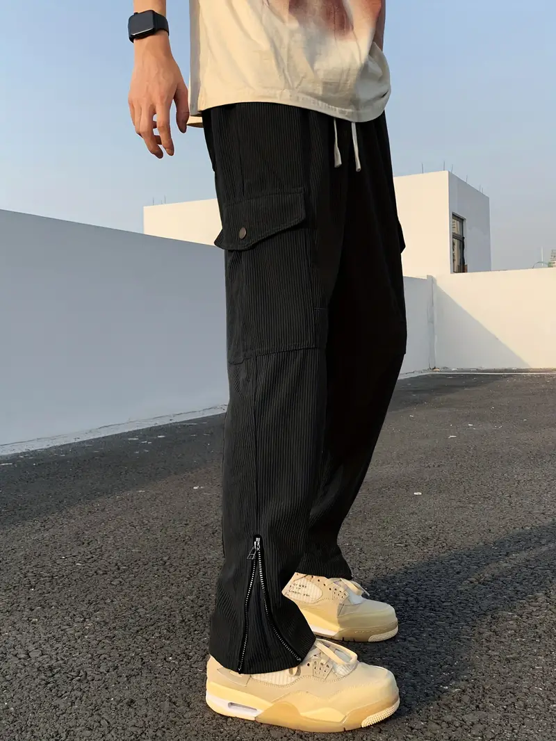 Eamon® | Classic Multi-Pocket Cargos - Image 2