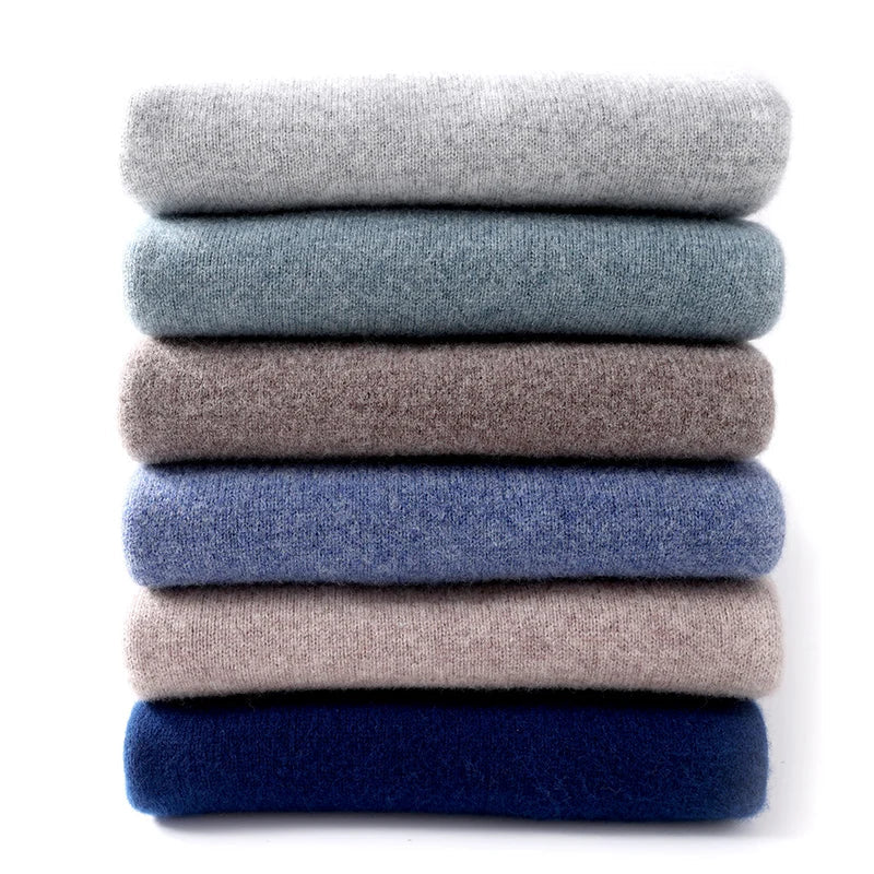Eamon® | Wool Sweater With O-Neck - Image 5
