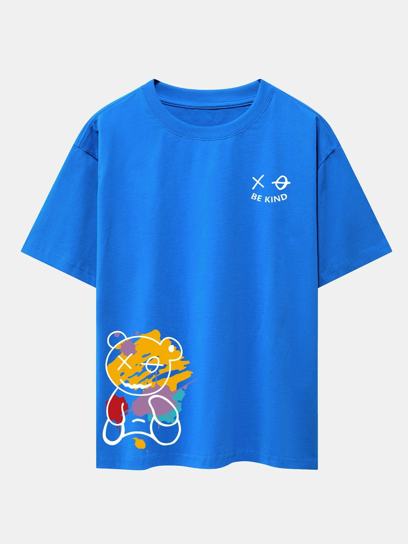 Earl® | Graffiti Bear Print Drop Shoulder Oversize T-Shirt - Image 10