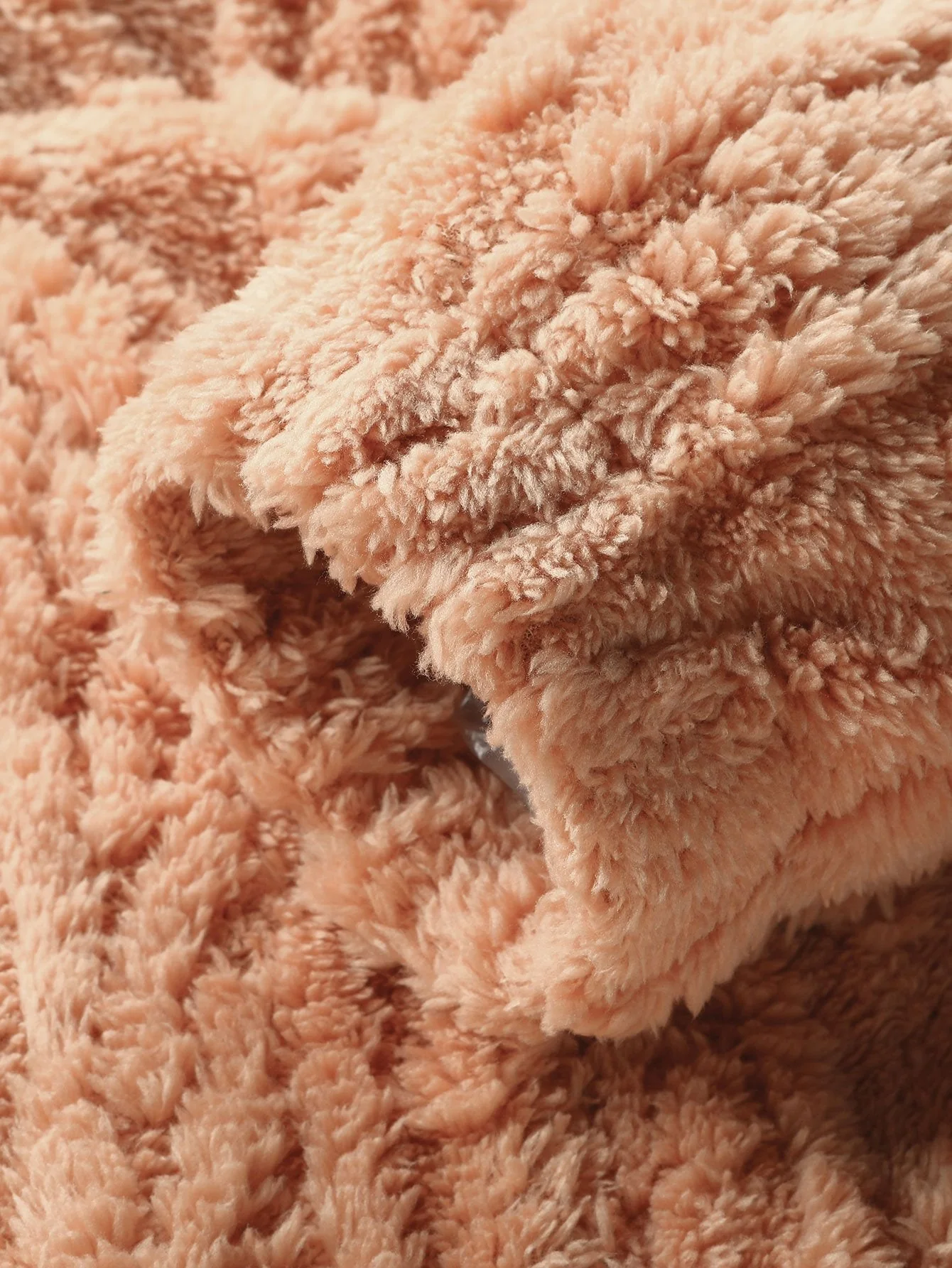 Easton | Geometric Jacquard Teddy Hoodie - Image 8