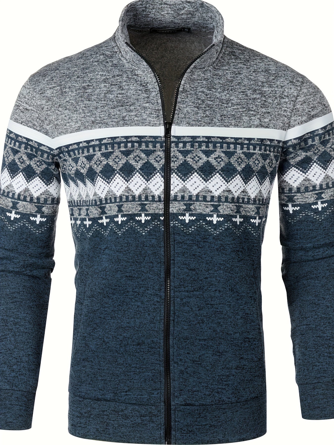 Ebben® | Men'S Zip-Up Sweater With A Retro Look - Image 3
