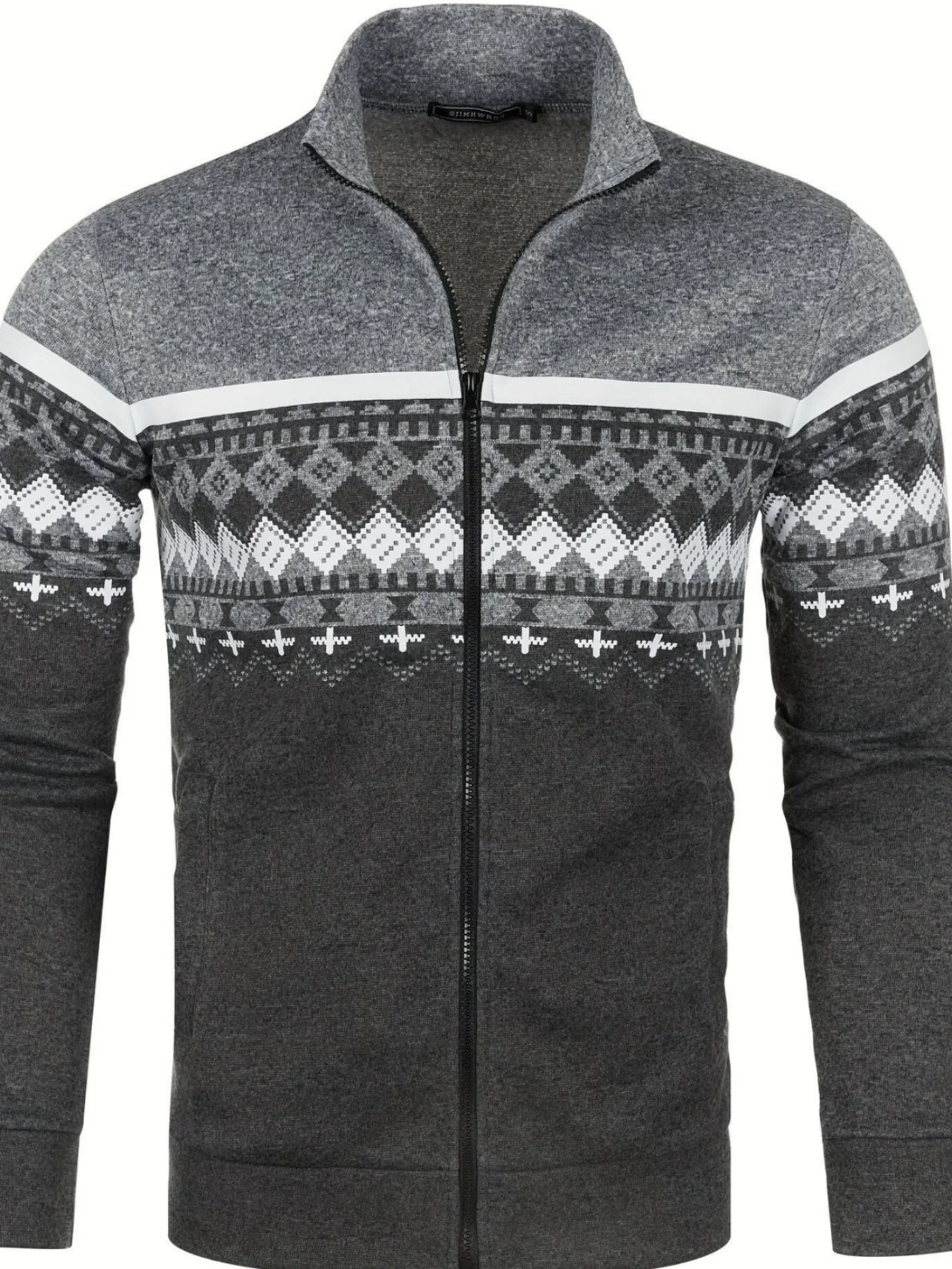 Ebben® | Men'S Zip-Up Sweater With A Retro Look - Image 4
