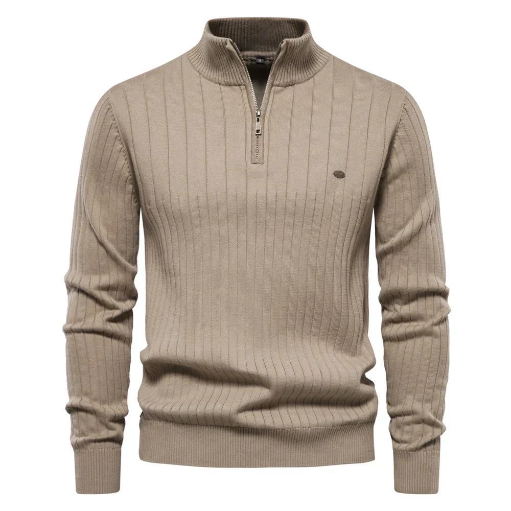 EbenezerĀ® | New Autumn Zipper Sweater For Men - Image 7