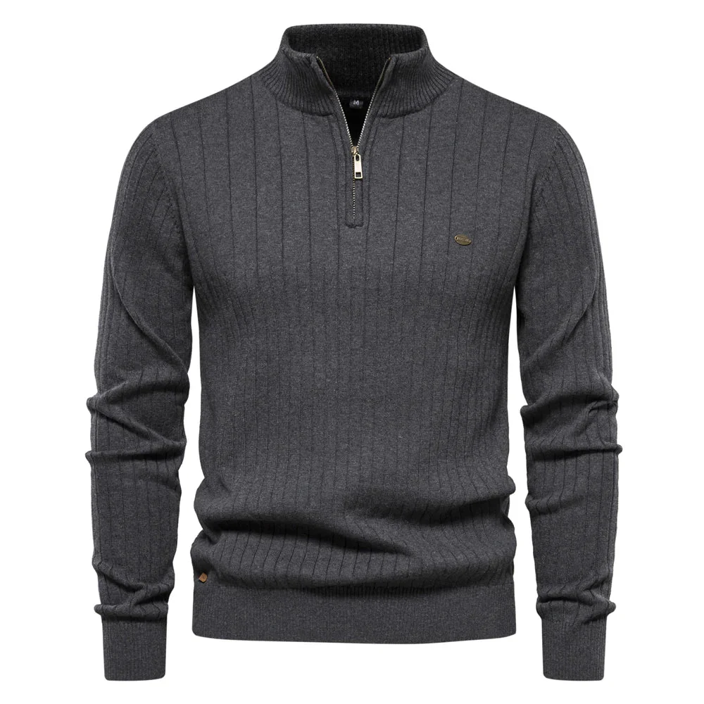 EbenezerĀ® | New Autumn Zipper Sweater For Men - Image 8