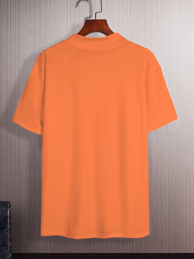 Eddy® | Elegant T-Shirt With A High Collar - Image 14