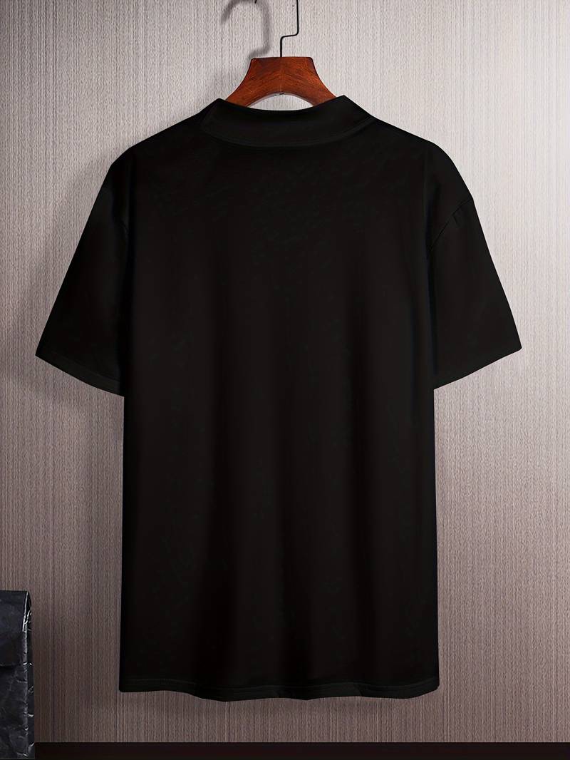 Eddy® | Elegant T-Shirt With A High Collar - Image 15