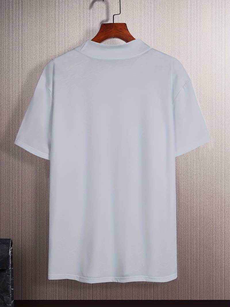 Eddy® | Elegant T-Shirt With A High Collar - Image 22