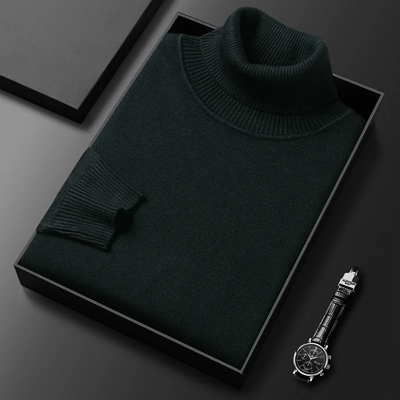 Edgardo® | Luxury Cashmere Turtleneck Sweater - Image 11