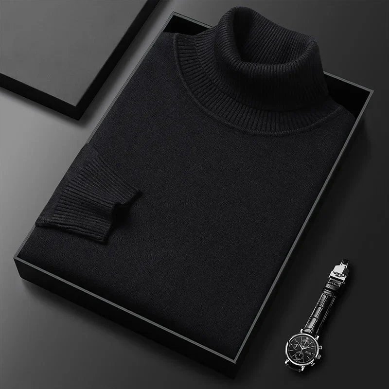 Edgardo® | Luxury Cashmere Turtleneck Sweater - Image 4