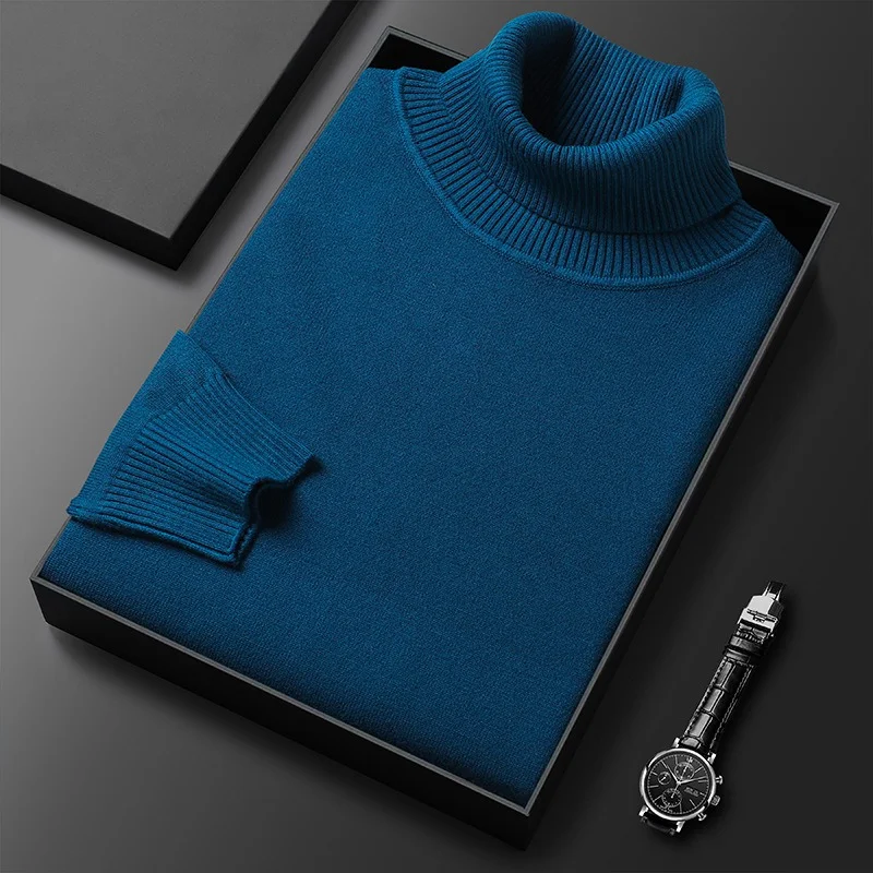 Edgardo® | Luxury Cashmere Turtleneck Sweater - Image 8