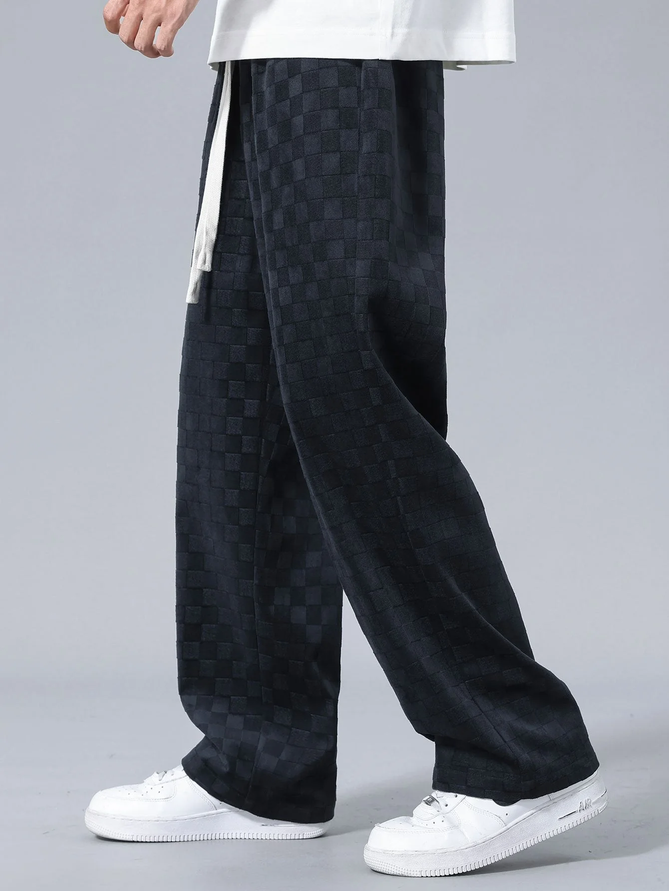 Edmund® | Checkerboard Straight Leg Pants - Image 6