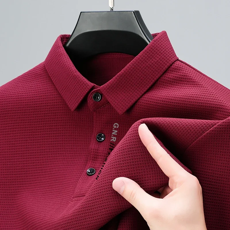 Edmund® | Long Sleeve Polo Shirt - Image 11