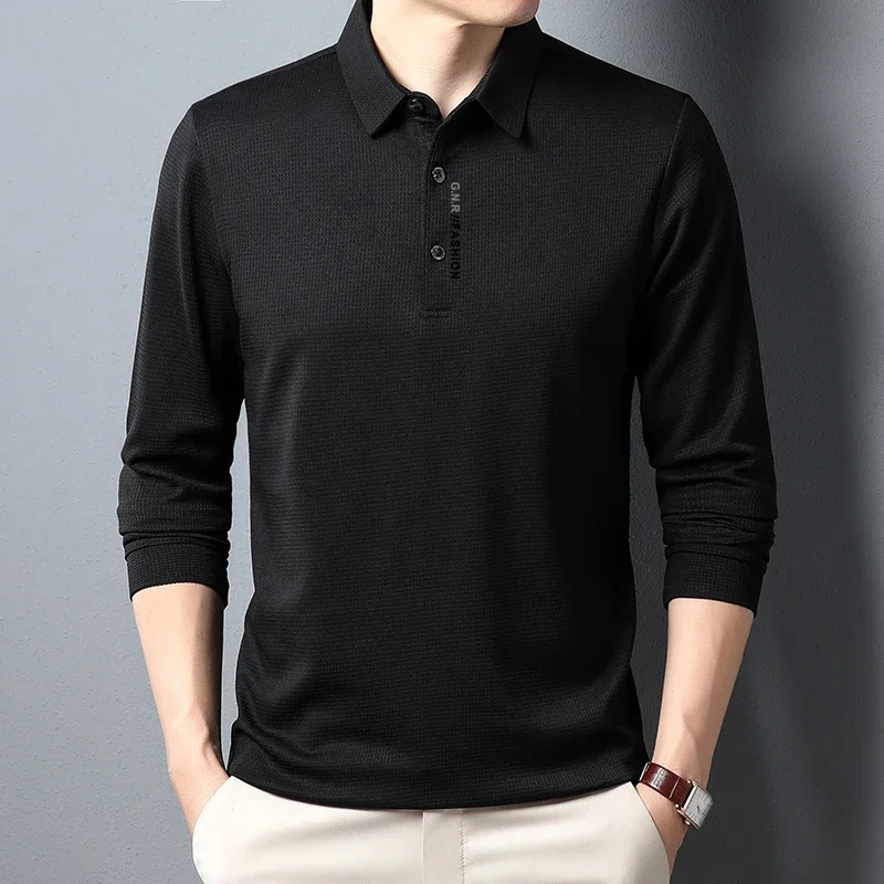 Edmund® | Long Sleeve Polo Shirt - Image 5