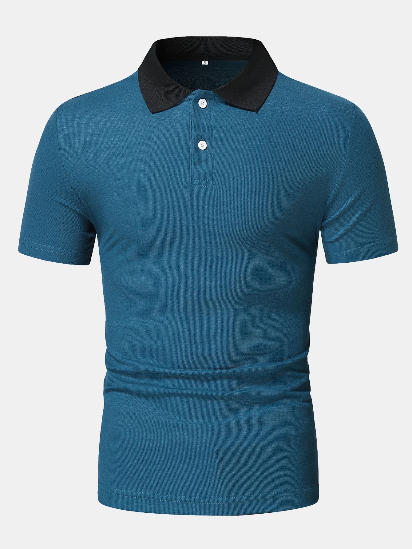 Edmundo® | Contrast Polo Shirt - Image 2