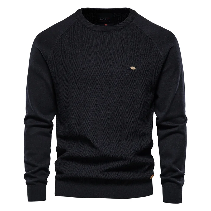 Edmundo® | Luxury Crewneck Sweater - Image 2