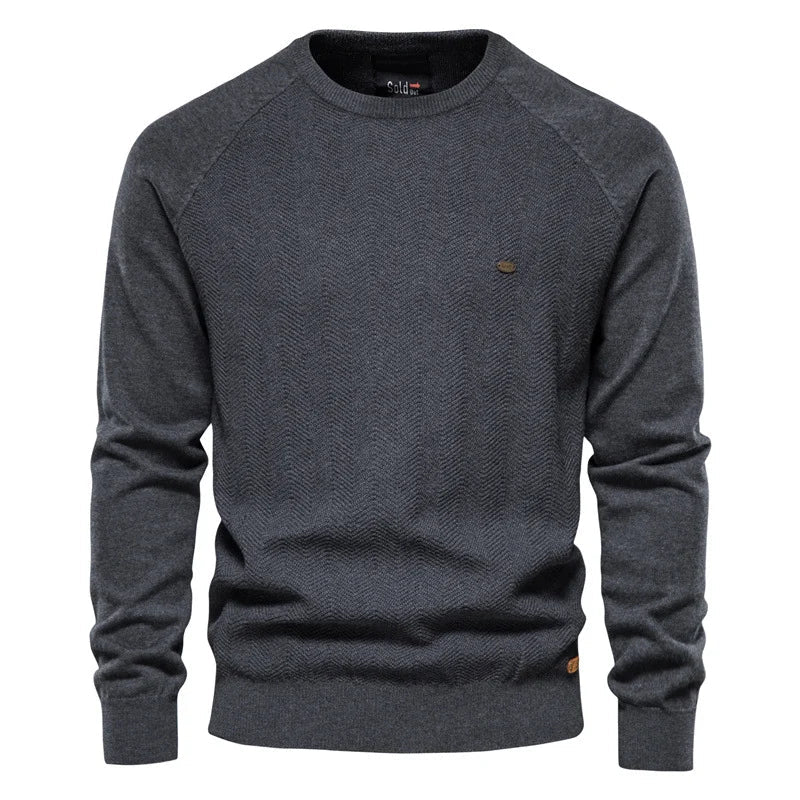 Edmundo® | Luxury Crewneck Sweater - Image 3