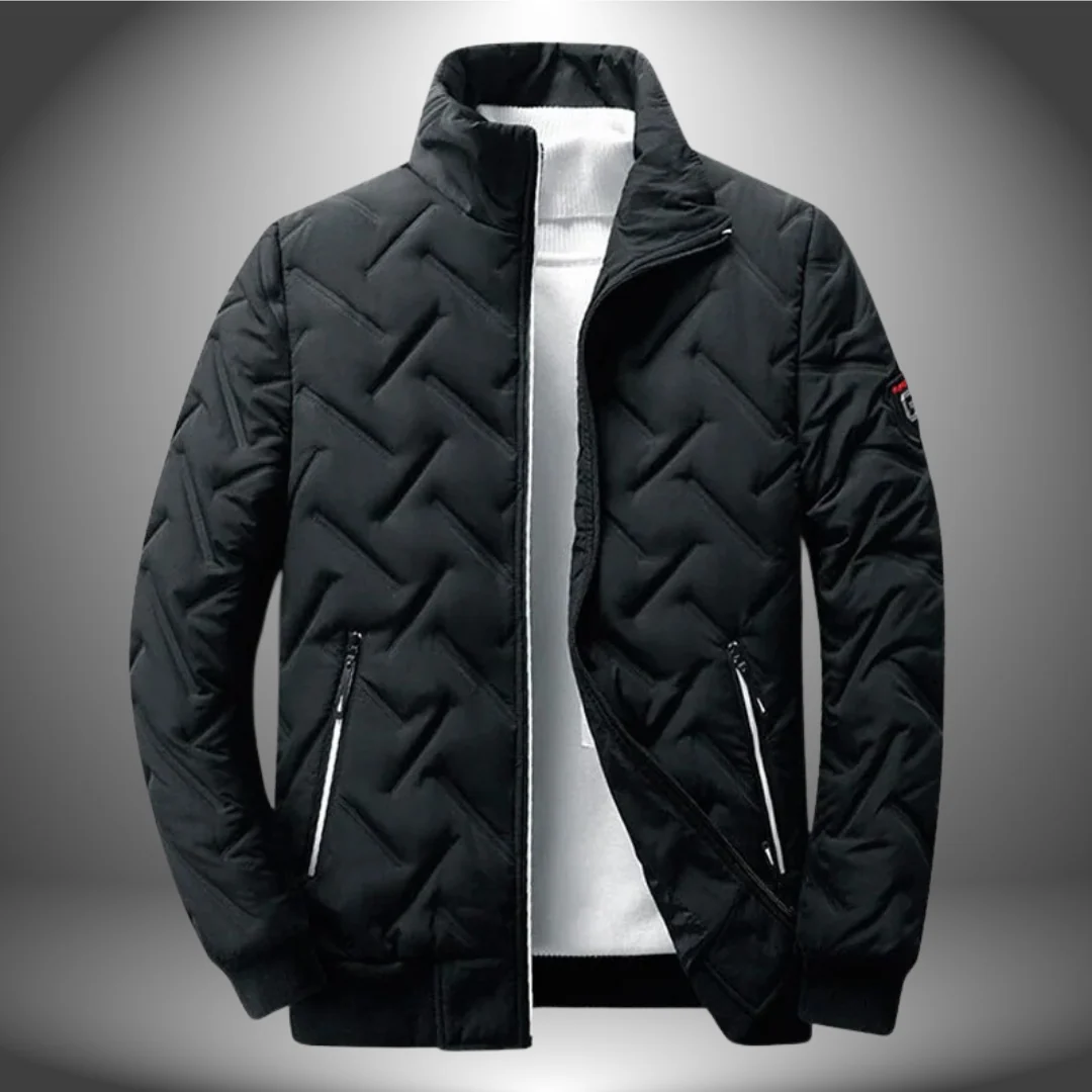 Edric | Men's quilted high-neck puffer jacket