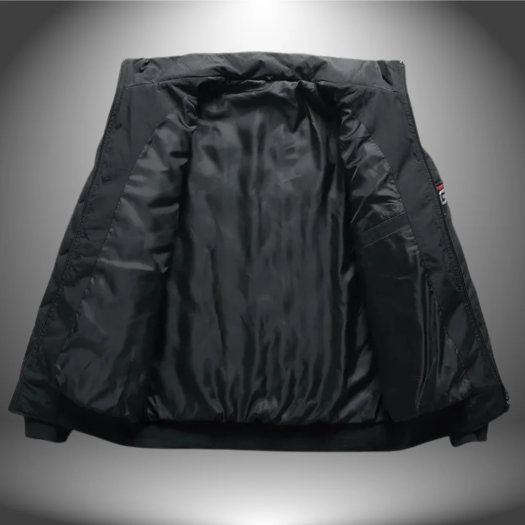 Edric | Men's quilted high-neck puffer jacket - Image 4