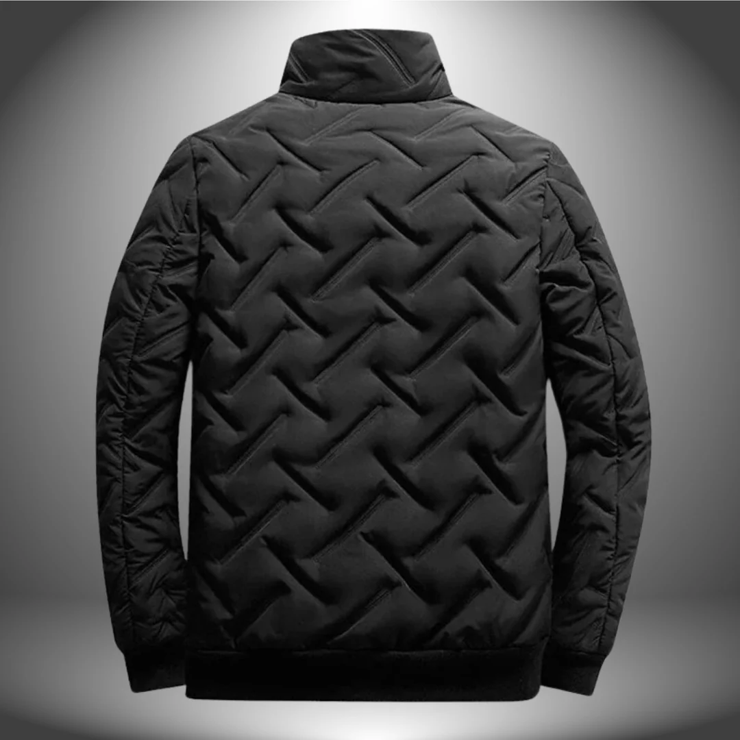 Edric | Men's quilted high-neck puffer jacket - Image 5