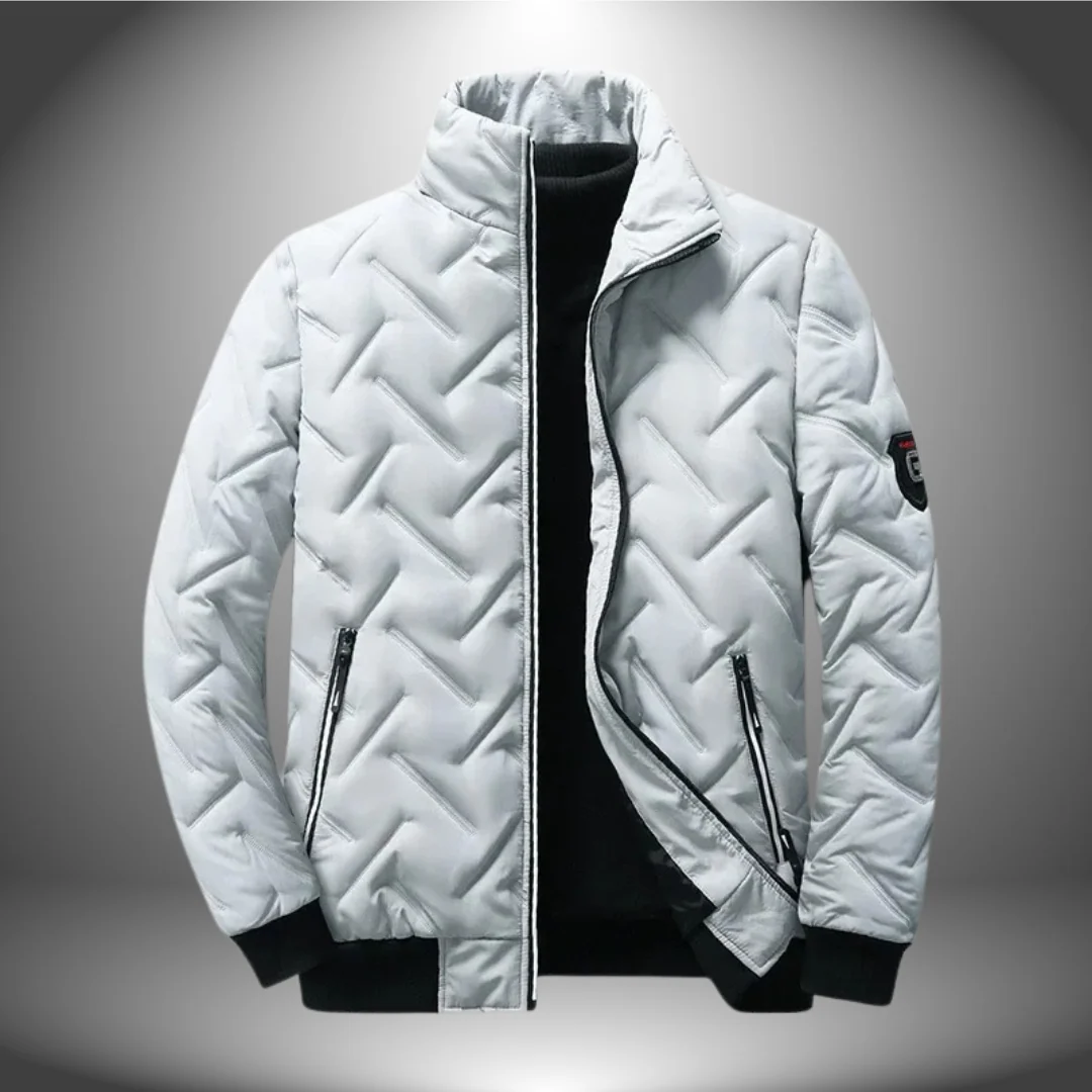 Edric | Men's quilted high-neck puffer jacket - Image 7