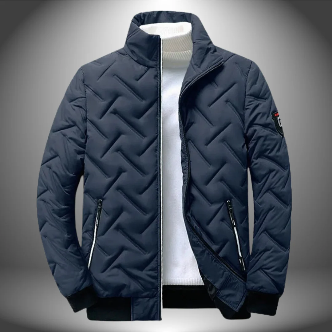 Edric | Men's quilted high-neck puffer jacket - Image 9