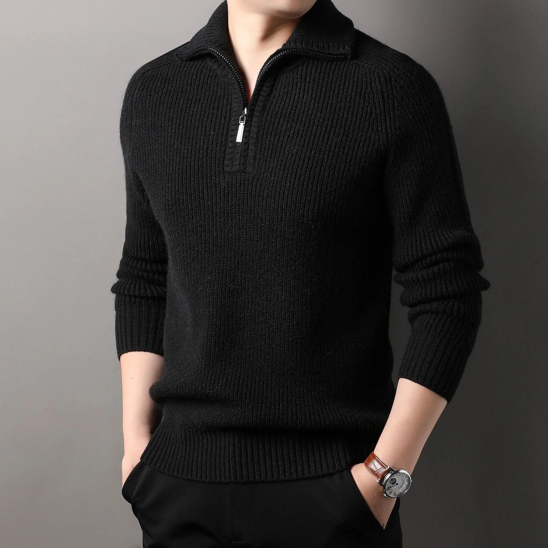 Eduardo® | Quarter-Zip Sweater - Image 8