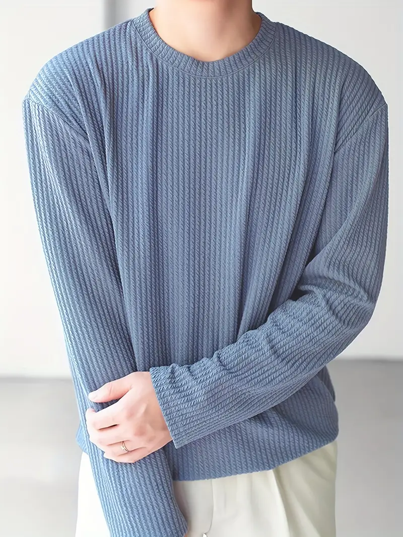 Eduardo® | Stylish Long-Sleeved Shirt With A Round Neckline - Image 8