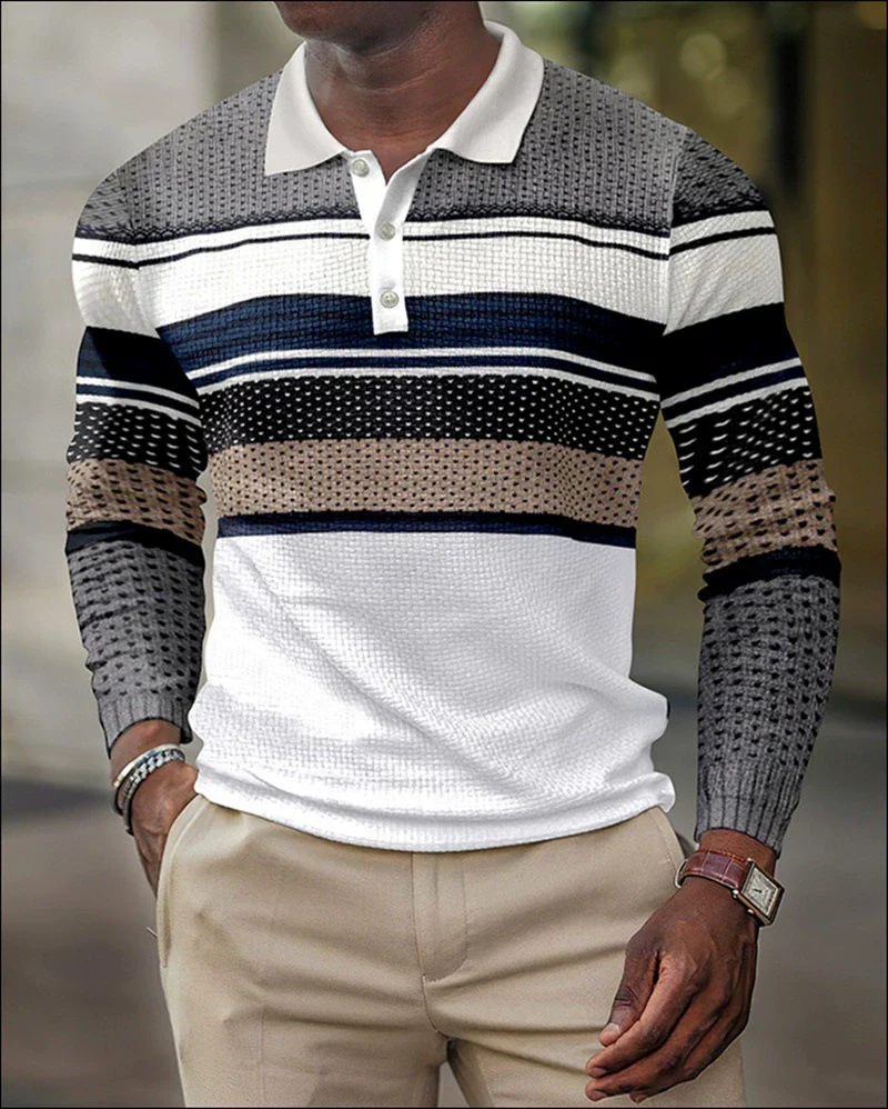 Edward® | Long Sleeve Polo Shirt - Image 2