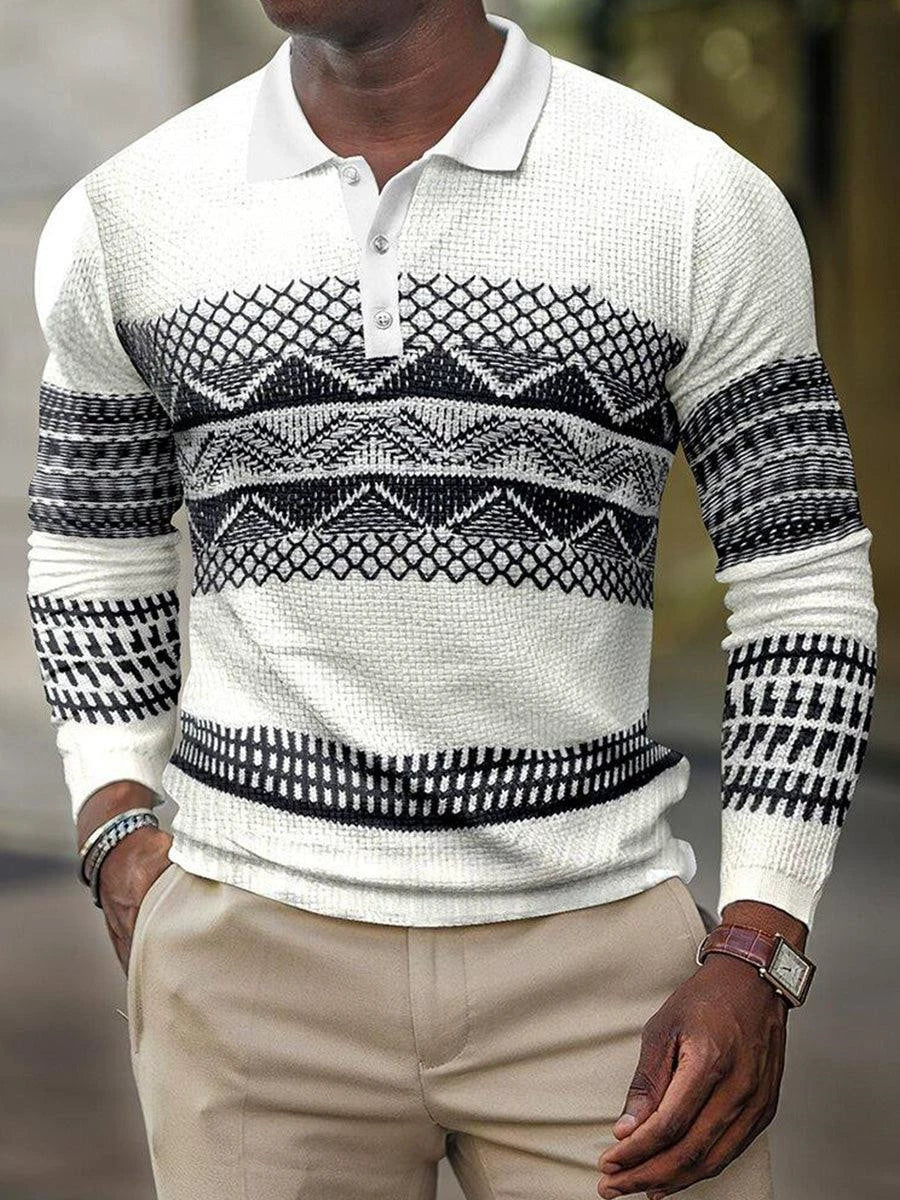 Edward® | Long Sleeve Polo Shirt - Image 8