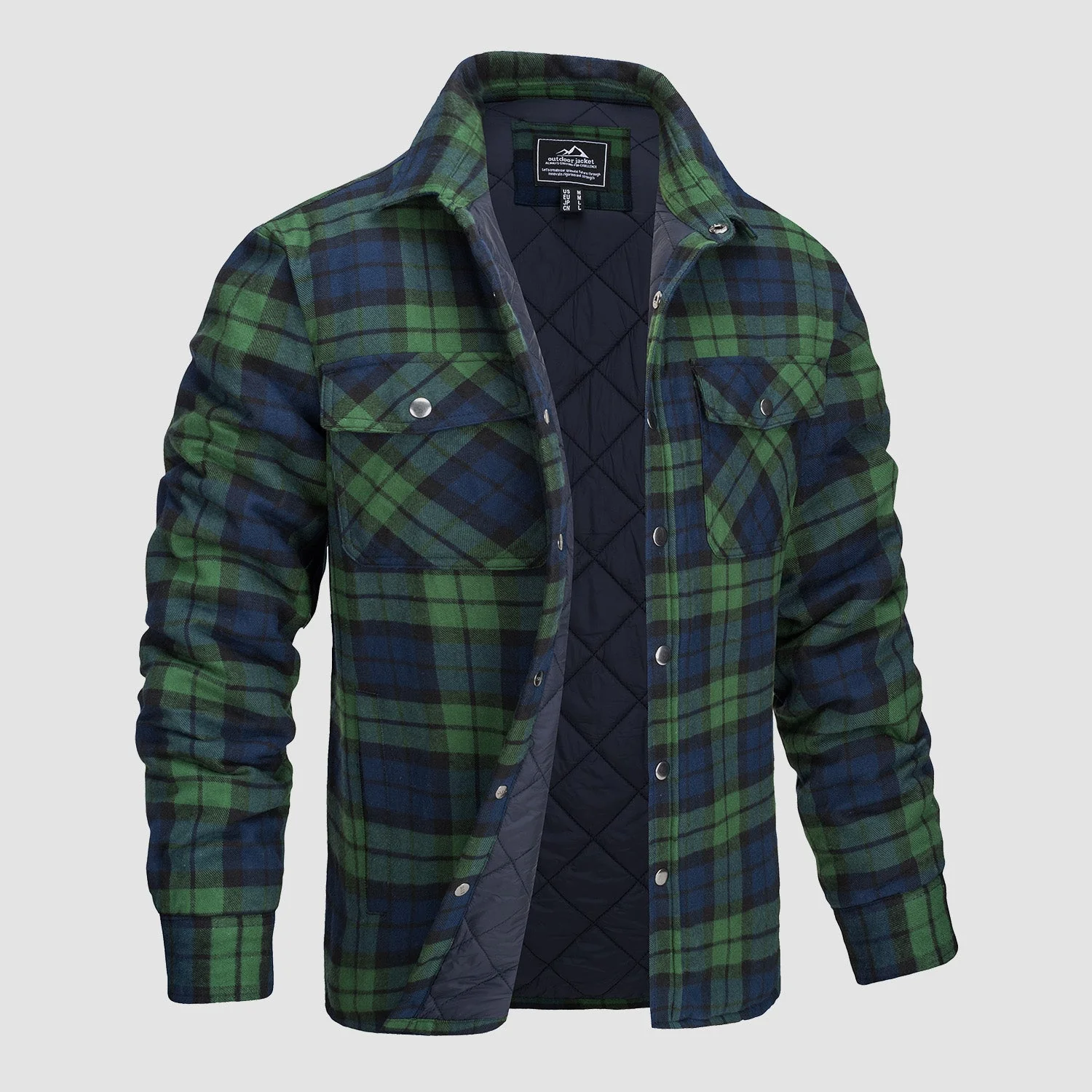 Edward® | Versatile design checked bomber jacket - Image 11