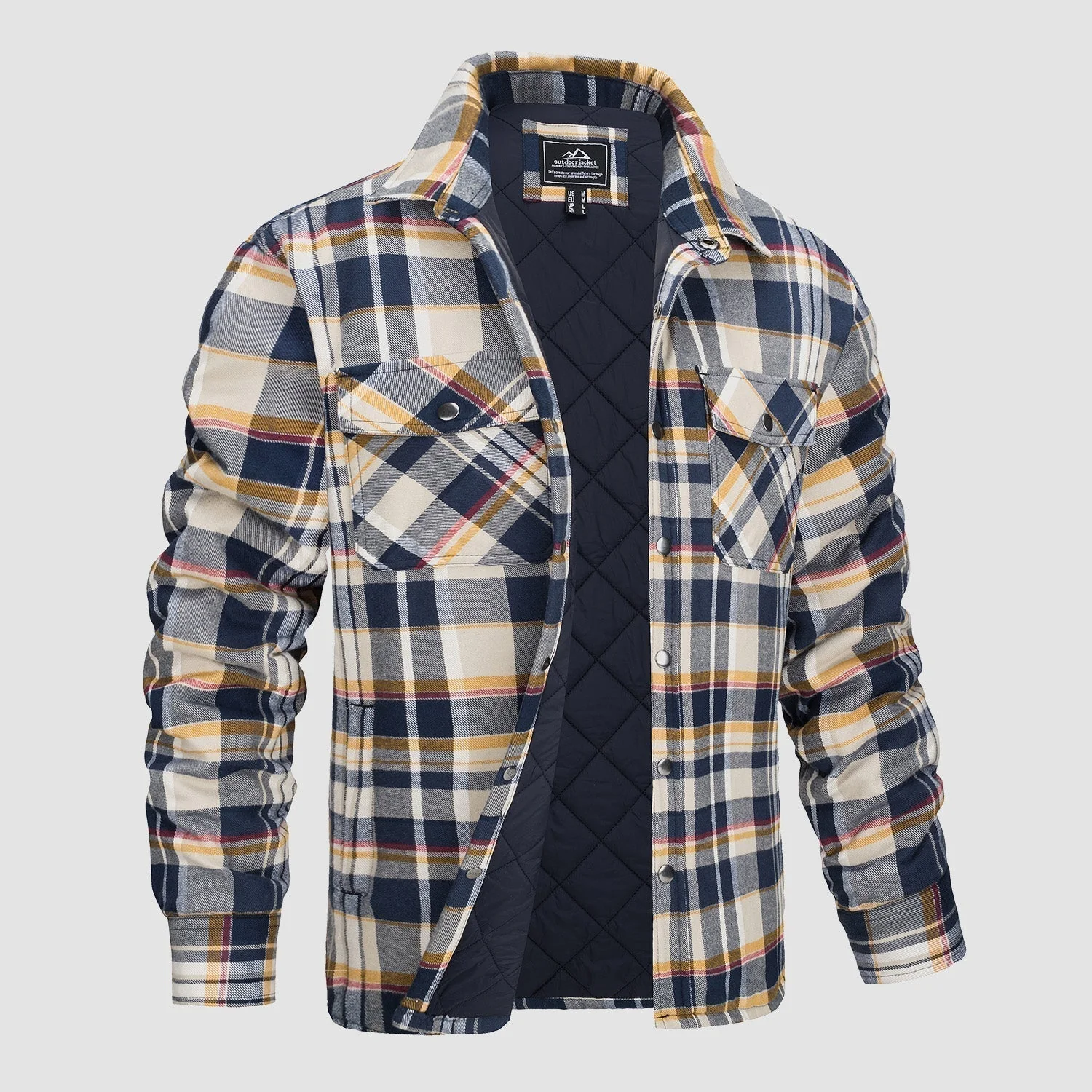 Edward® | Versatile design checked bomber jacket - Image 15