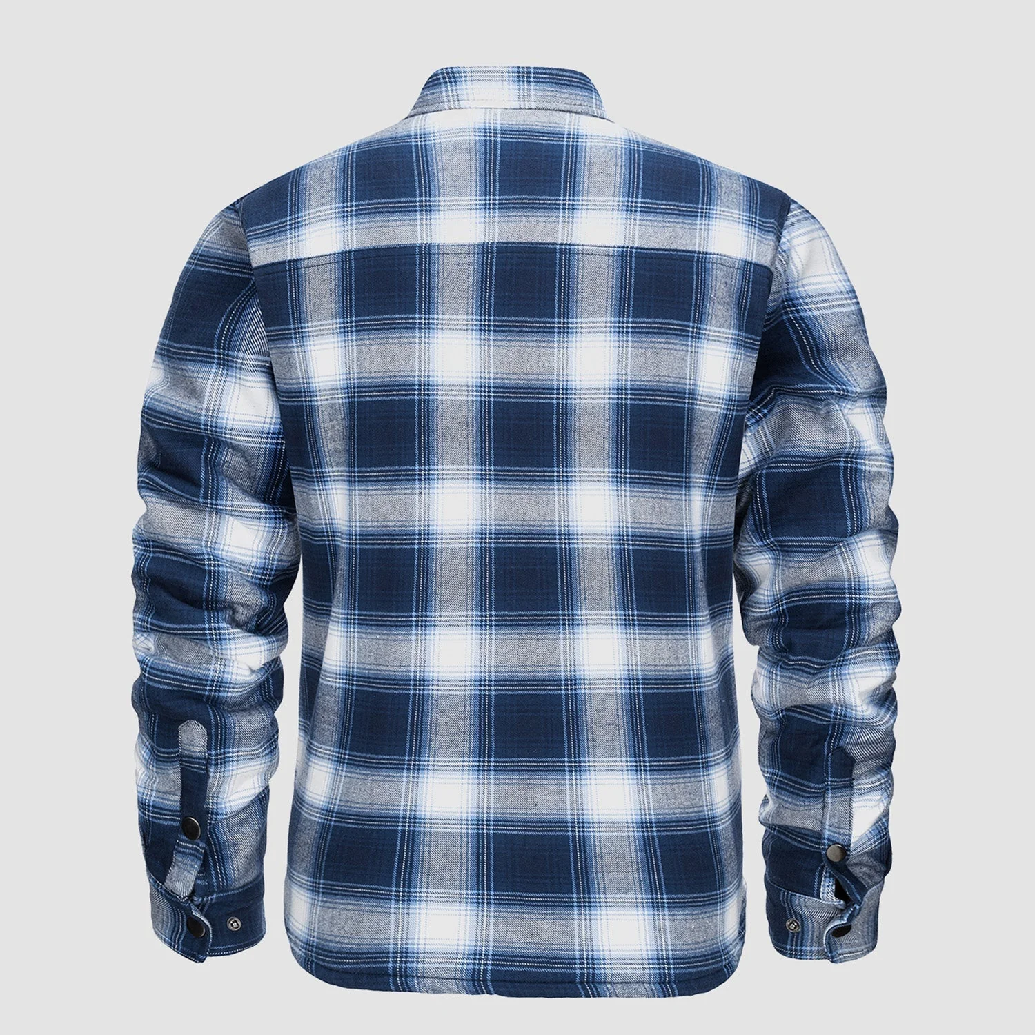 Edward® | Versatile design checked bomber jacket - Image 8