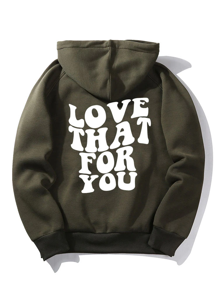 Edwin | Letter Back Print Hoodie - Image 3