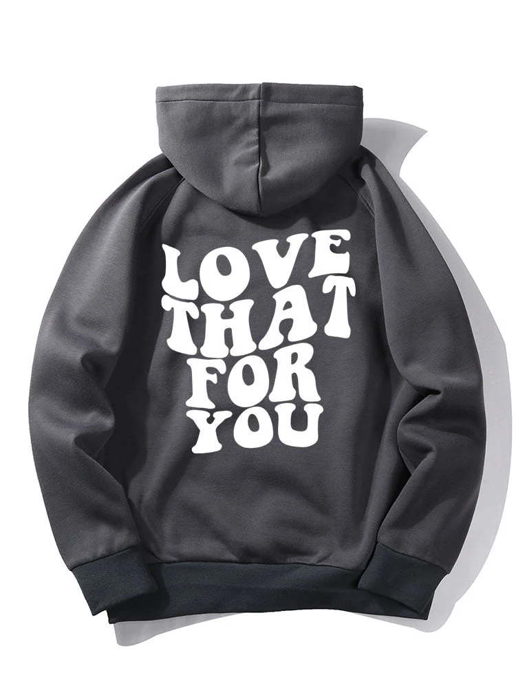 Edwin | Letter Back Print Hoodie - Image 5