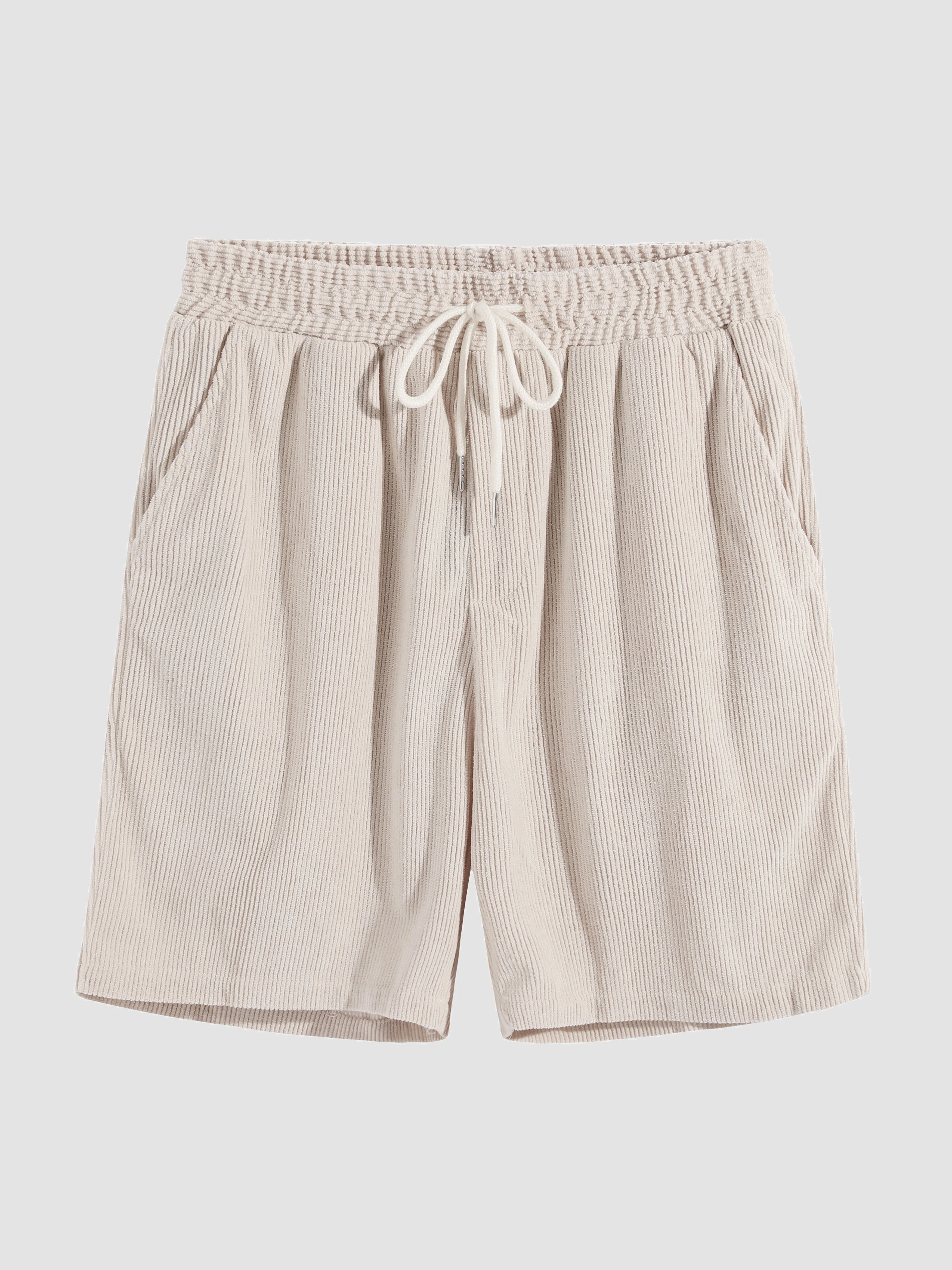 Eleazar® | Corduroy Drawstring Shorts - Image 2