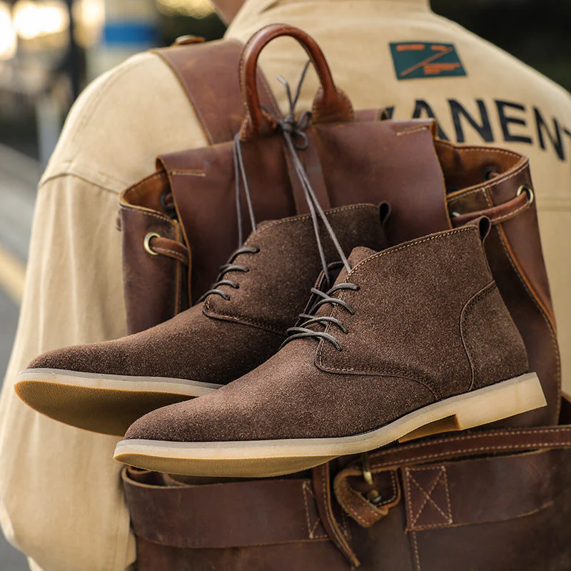 Eleazar® | Maverick Suede Chukka Boots - Image 7