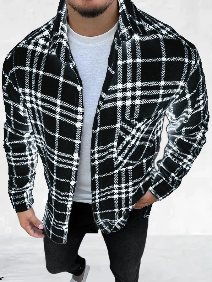 Elian® | Elegant Checked Shirt - Image 4