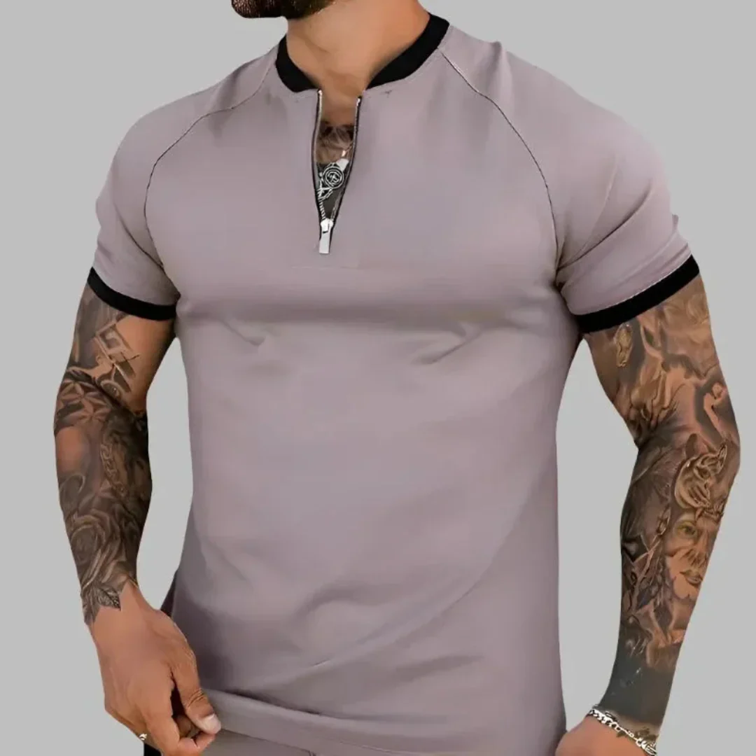 Elian | Trim Zip Polo - Image 2