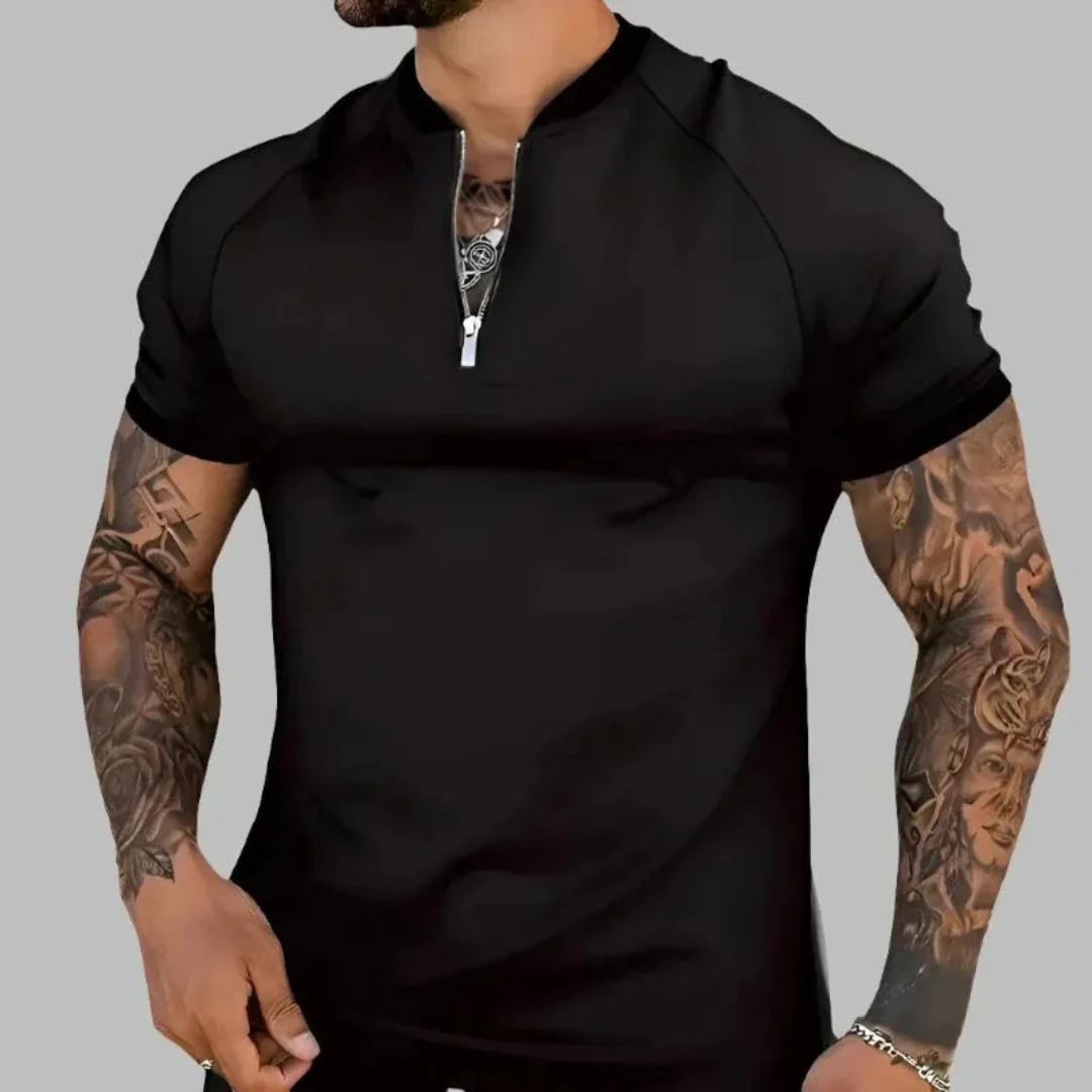 Elian | Trim Zip Polo - Image 3
