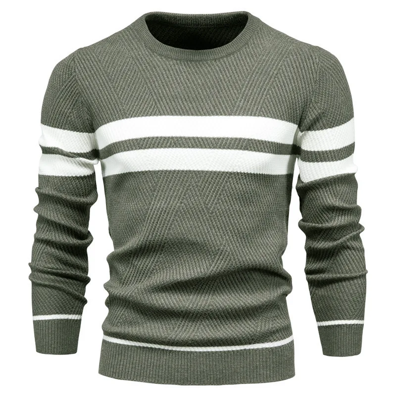 Elías® | Autumn Patchwork Sweater For Men - Image 7