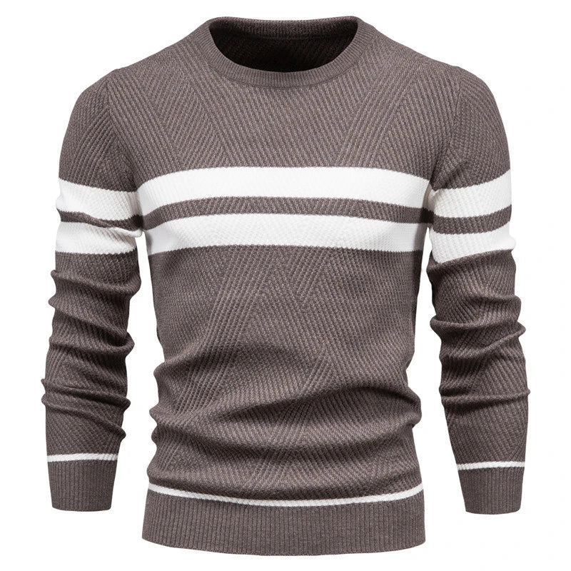 Elías® | Autumn Patchwork Sweater For Men - Image 8