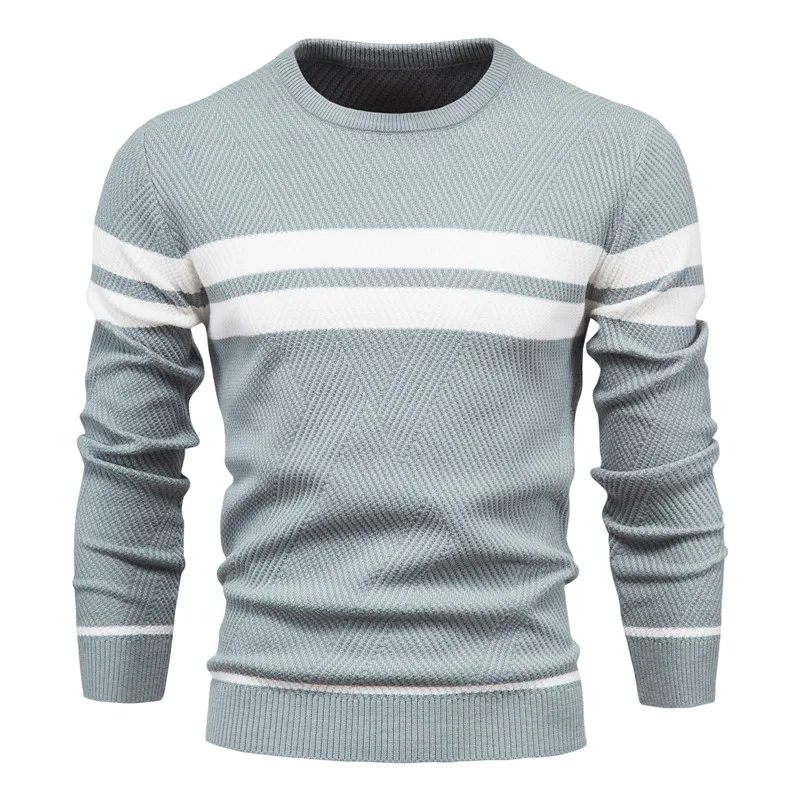 Elías® | Autumn Patchwork Sweater For Men - Image 9