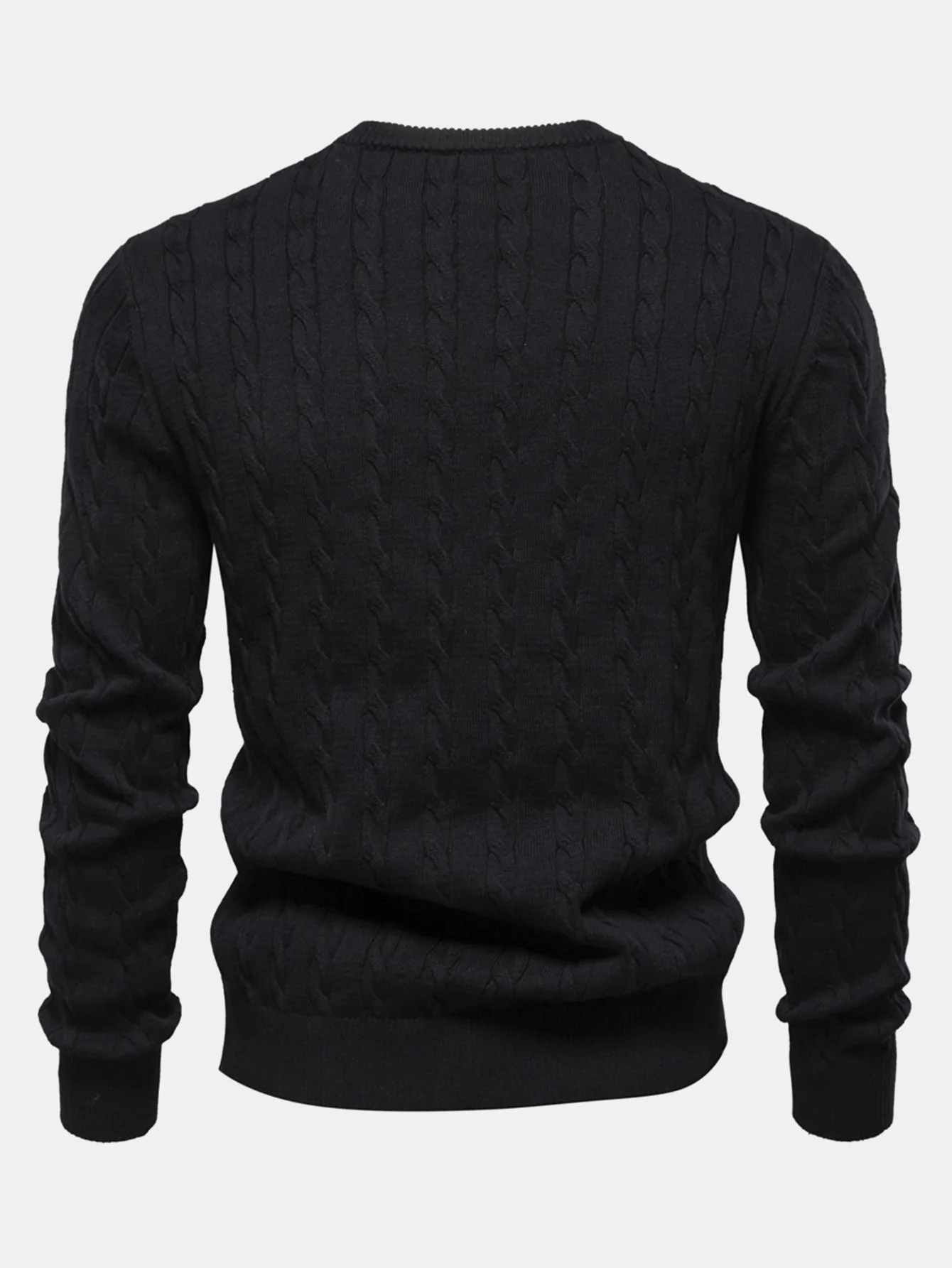 Elías® | Giraffe Embroidery Twist Jacquard Sweater - Image 22