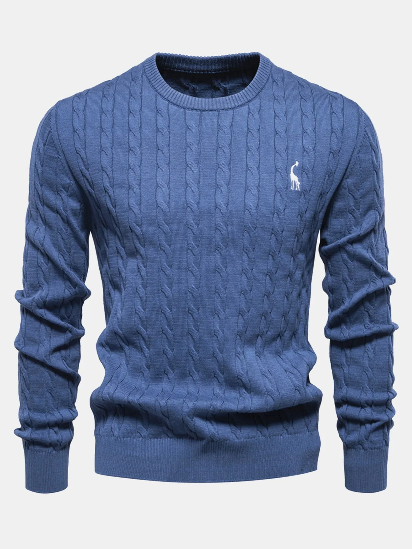 Elías® | Giraffe Embroidery Twist Jacquard Sweater - Image 5