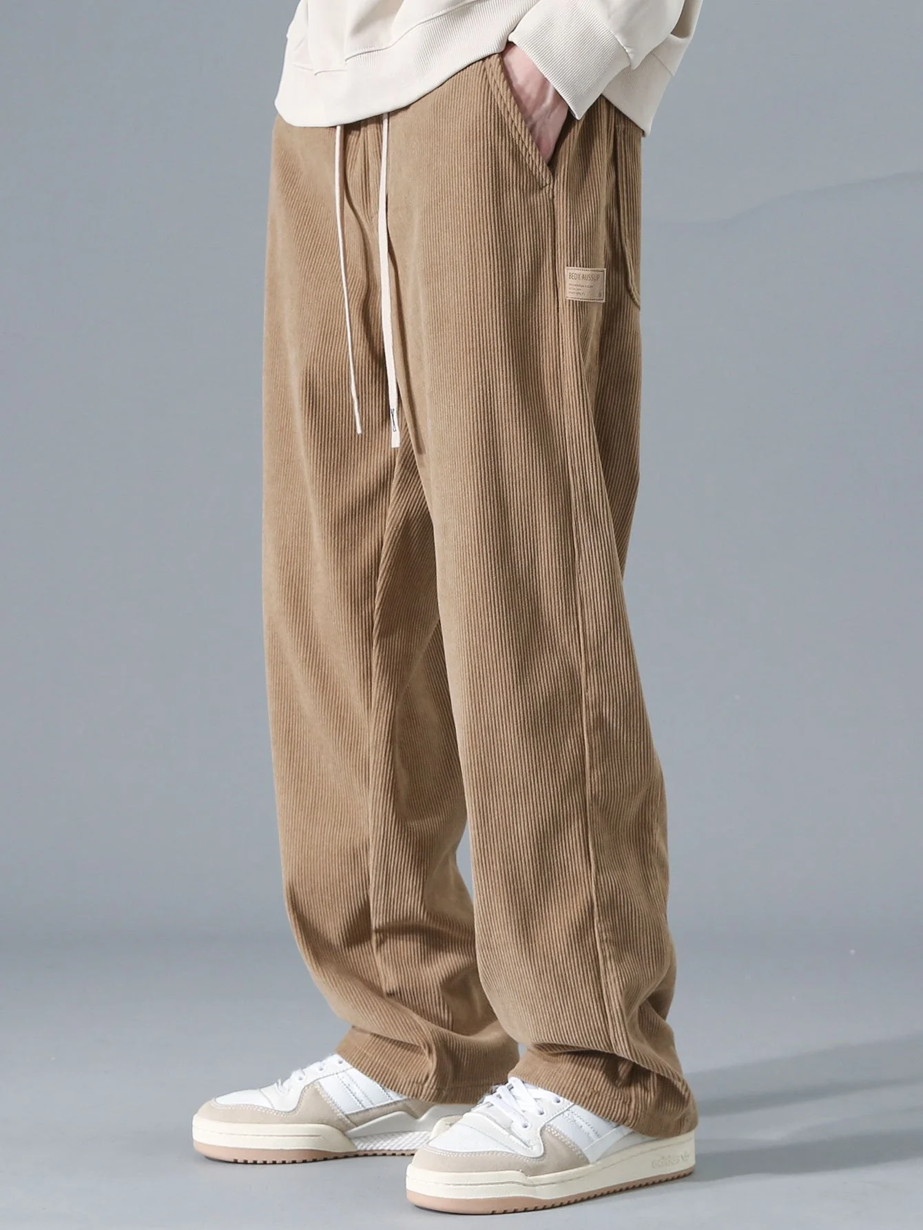Eligio® | Straight Leg Corduroy Pants