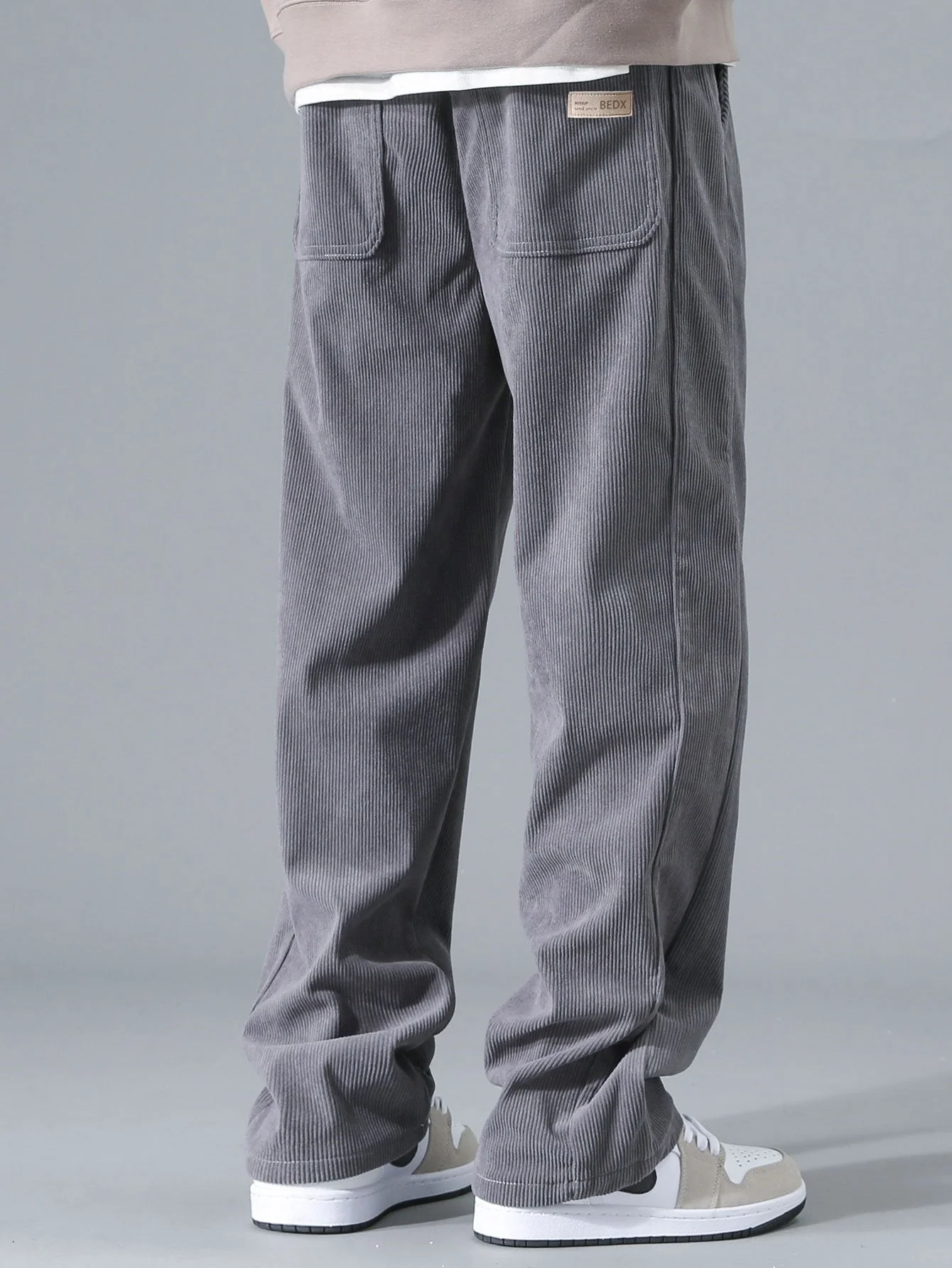 Eligio® | Straight Leg Corduroy Pants - Image 10